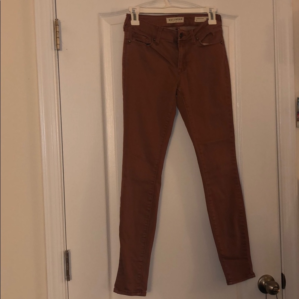 Burnt Sienna Bullhead Jeggings